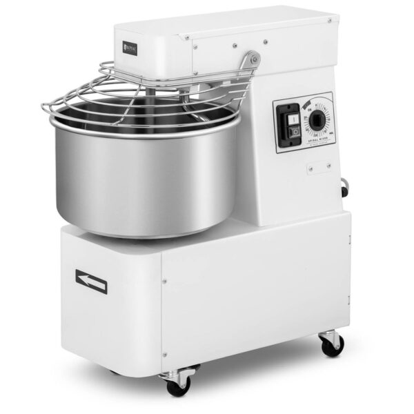 Miesiarka planetarna mikser spiralny do ciasta ze stałą dzieżą 22 l 56 kg/h 750 W ITALY 1 10011794 1