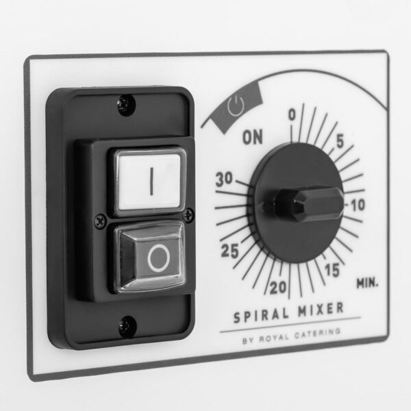 Miesiarka planetarna mikser spiralny do ciasta ze stałą dzieżą 22 l 56 kg/h 750 W ITALY 2 10011794 2