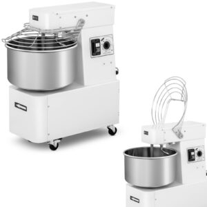 Miesiarka planetarna mikser spiralny do ciasta ze stałą dzieżą 22 l 56 kg/h 750 W ITALY 7 Miesiarka planetarna mikser spiralny do ciasta ze stałą dzieżą 22 l 56 kg/h 750 W ITALY - obrazek 1