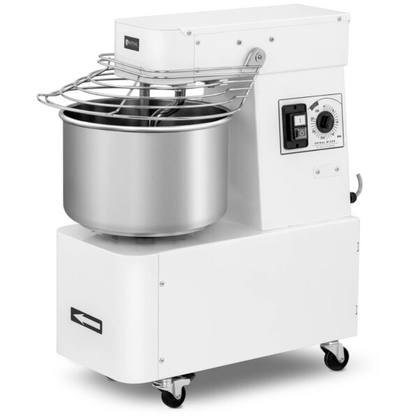 Miesiarka spiralna mikser spiralny do ciasta ze stałą dzieżą 15 l 48 kg/h 750 W ITALY 1 10011795 1