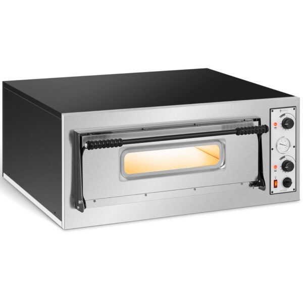 Profesjonalny piec do pizzy elektryczny jednokomorowy 4 pizze śr. 32 cm 400 V 4700 W ITALY 1 10011805 1