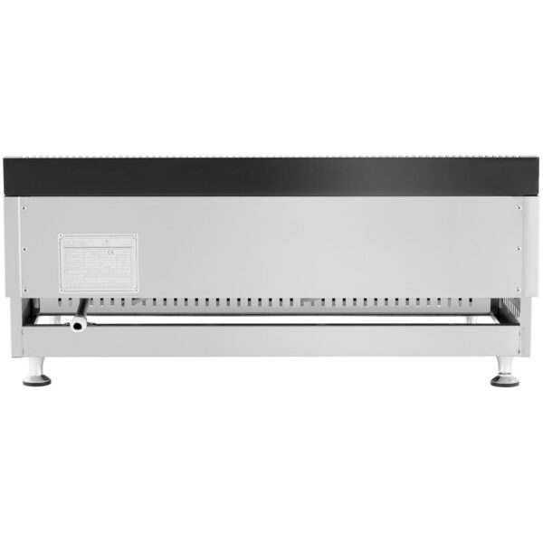 Grill gazowy podwójny gładki nastawny nierdzewny na gaz ziemny 2x 3.1 kW 0.02 bar 74.5 x 40 cm 4 10011917 4