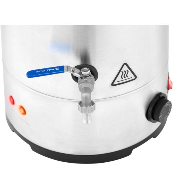 Kocioł warzelny zacierny do produkcji piwa ze stali nierdzewnej 30-110C 2500 W 30 l 4 10011965 5