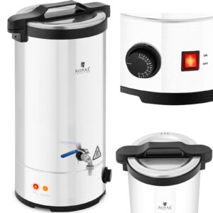 Kocioł warzelny zacierny do produkcji piwa ze stali nierdzewnej 30-110C 2500 W 30 l 6 Kocioł warzelny zacierny do produkcji piwa ze stali nierdzewnej 30-110C 2500 W 30 l - obrazek 1