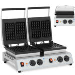 10012035 gofrownica prostokatna podwojna na 4 gofry belgijskie 2 x 1500 w ean 4062859011350 hurtownia zielona gora
