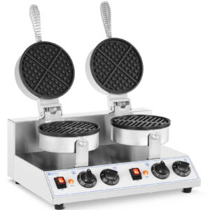 Gofrownica okrągła podwójna śr. gofra 185 mm 2600 W 7 Gofrownica okrągła podwójna śr. gofra 185 mm 2600 W - obrazek 2