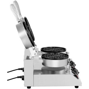 Gofrownica okrągła podwójna śr. gofra 185 mm 2600 W 10 Gofrownica okrągła podwójna śr. gofra 185 mm 2600 W - obrazek 5
