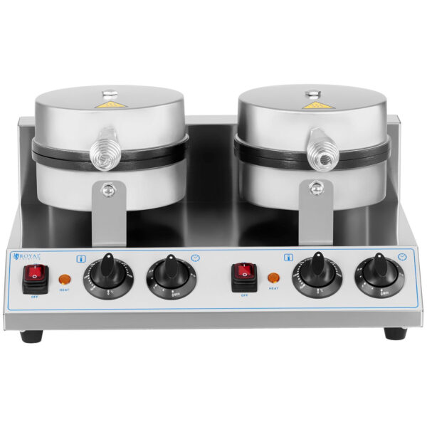 Gofrownica okrągła podwójna śr. gofra 185 mm 2600 W 5 10012036 5