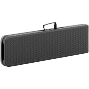 Ławka cateringowa ogrodowa składana czarna do 300 kg 183 x 30 x 43 cm 13 Ławka cateringowa ogrodowa składana czarna do 300 kg 183 x 30 x 43 cm - obrazek 7