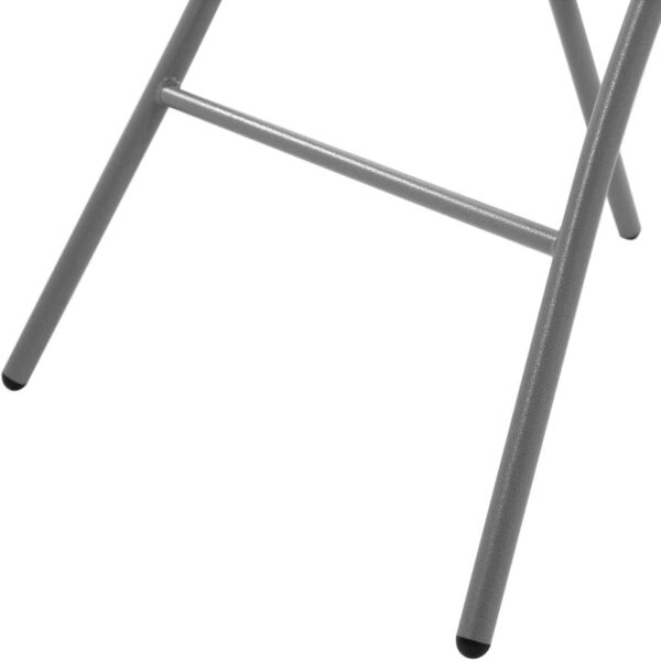 Stół stolik okrągły cateringowy barowy składany biały do 100 kg śr. 80 cm x 110 cm 5 10012101 5