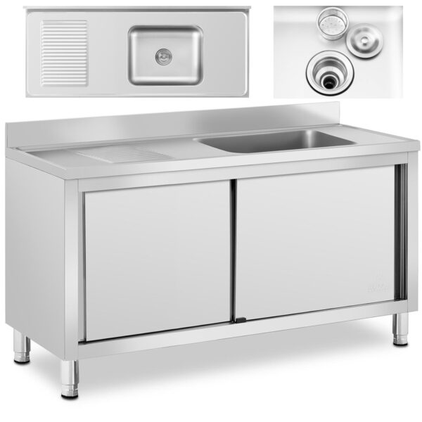 10012139-zlew-basen-gastronomiczny-jednokomorowy-z-szafka-z-drzwiami-przesuwnymi-prawy-140-x-60-x-94-5-cm-ean-4062859020703-hurtownia-zielona-gora 10012139 zlew basen gastronomiczny jednokomorowy z szafka z drzwiami przesuwnymi prawy 140 x 60 x 94 5 cm ean 4062859020703 hurtownia zielona gora