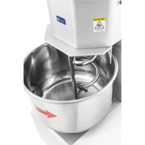 Miesiarka mikser spiralny do ciasta ze stałą dzieżą 45 l 2100 W 12 Miesiarka mikser spiralny do ciasta ze stałą dzieżą 45 l 2100 W - obrazek 5