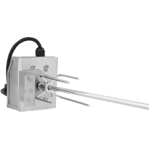 Rożen elektryczny obrotowy do grilla ze stali nierdzewnej do 10 kg 7 Rożen elektryczny obrotowy do grilla ze stali nierdzewnej do 10 kg - obrazek 3