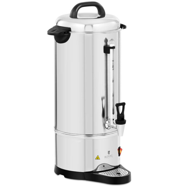 Zaparzacz zaparzarka do kawy herbaty z kranem i tacką ociekową 1200 W 9 l 1 10012254 1