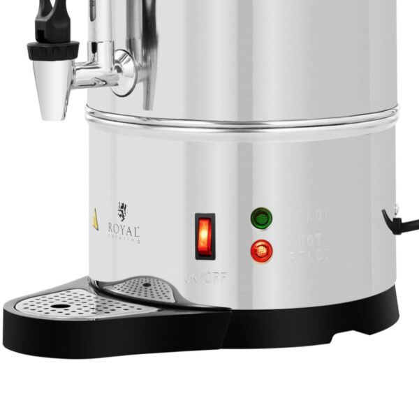 Zaparzacz zaparzarka do kawy herbaty z kranem i tacką ociekową 1200 W 9 l 2 10012254 2