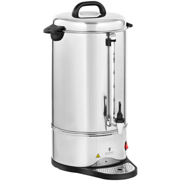 Zaparzacz zaparzarka do kawy herbaty z kranem i tacką ociekową 1550 W 15 l 1 10012255 1