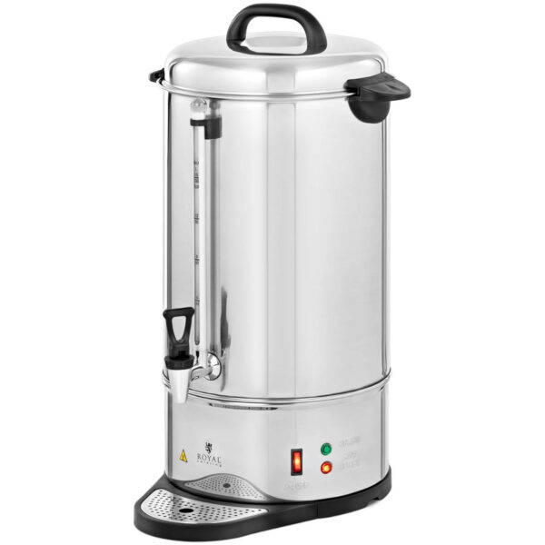 Zaparzacz zaparzarka do kawy herbaty z kranem i tacką ociekową 1550 W 15 l 4 10012255 4