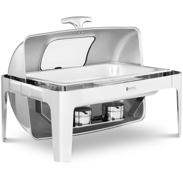 Podgrzewacz do potraw stołowy na pastę z pokrywą RollTop z okienkiem GN 1/1 8.5 l 1 10012399 1