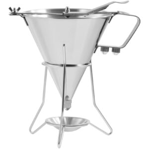 Dozownik pistolet lejek do sosów polew ze stali nierdzewnej + stojak 3 dysze 1.8 l 12 Dozownik pistolet lejek do sosów polew ze stali nierdzewnej + stojak 3 dysze 1.8 l - obrazek 6