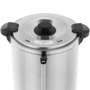 Warnik podgrzewacz do wody z podwójnymi ściankami i ociekaczem 19.7 L 2500 W srebrny 10 Warnik podgrzewacz do wody z podwójnymi ściankami i ociekaczem 19.7 L 2500 W srebrny - obrazek 4