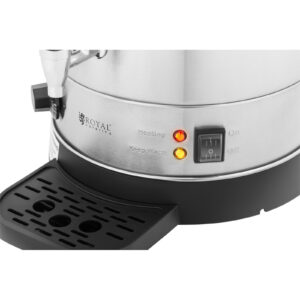 Warnik podgrzewacz do wody z podwójnymi ściankami i ociekaczem 19.7 L 2500 W srebrny 11 Warnik podgrzewacz do wody z podwójnymi ściankami i ociekaczem 19.7 L 2500 W srebrny - obrazek 5