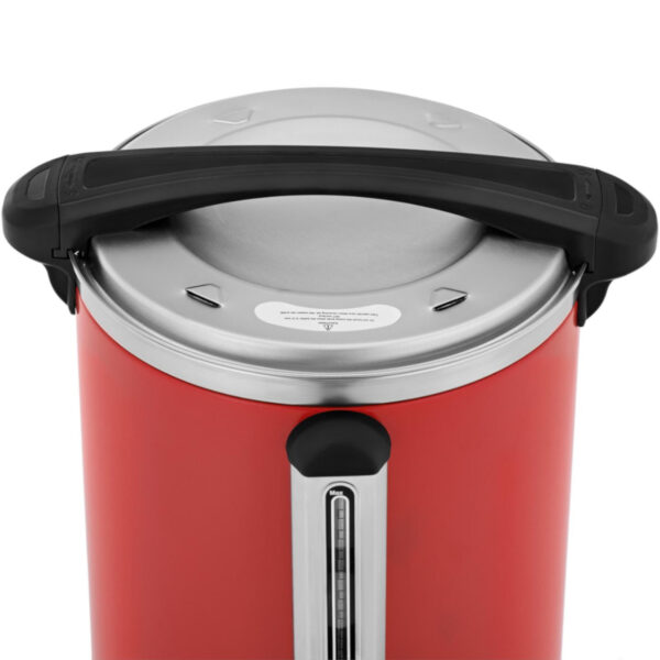 Warnik podgrzewacz do wody z podwójnymi ściankami i ociekaczem 13.5 L 2500 W czerwony 3 10012463 3