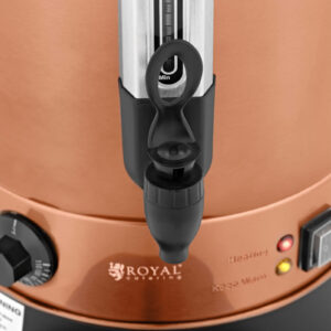 Warnik podgrzewacz do wody z podwójnymi ściankami i ociekaczem 13.5 L 2500 W pomarańczowy 9 Warnik podgrzewacz do wody z podwójnymi ściankami i ociekaczem 13.5 L 2500 W pomarańczowy - obrazek 3