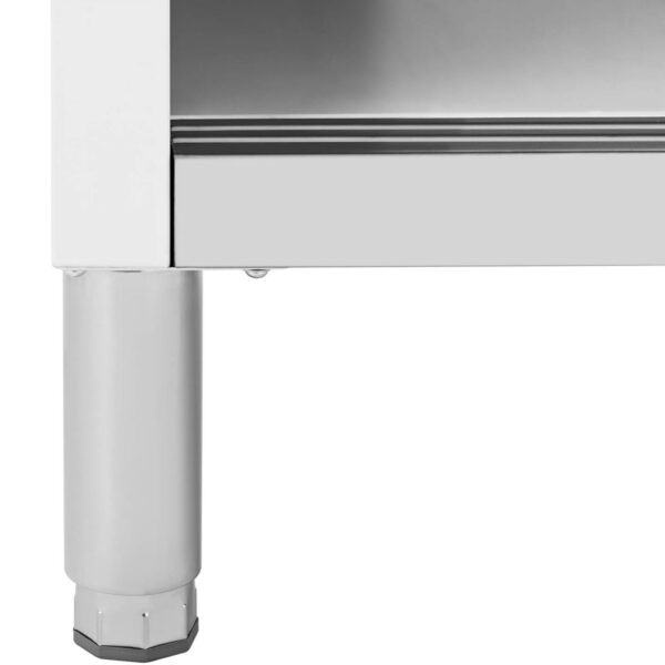 Stół gastronomiczny z szafką z drzwiami suwanymi STAL 120 x 50 cm do 330 kg 3 10012541 3