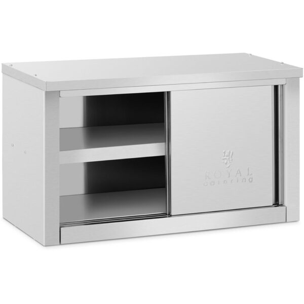 Szafa ścienna gastronomiczna z drzwiami przesuwanymi STAL 140 kg 90 x 40 x 50 cm 1 10012557 1