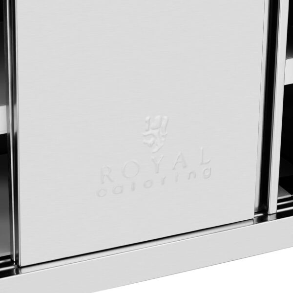 Szafa ścienna gastronomiczna z drzwiami przesuwanymi STAL 140 kg 90 x 40 x 50 cm 2 10012557 2