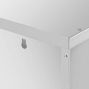 Szafa ścienna gastronomiczna z drzwiami przesuwanymi STAL 140 kg 90 x 40 x 50 cm 9 Szafa ścienna gastronomiczna z drzwiami przesuwanymi STAL 140 kg 90 x 40 x 50 cm - obrazek 4