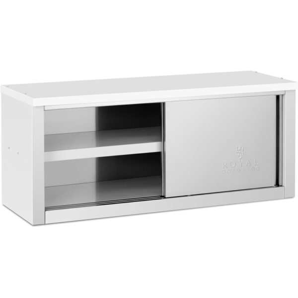 Szafa ścienna gastronomiczna z drzwiami przesuwanymi STAL 150 kg 120 x 40 x 50 cm 1 10012561 1