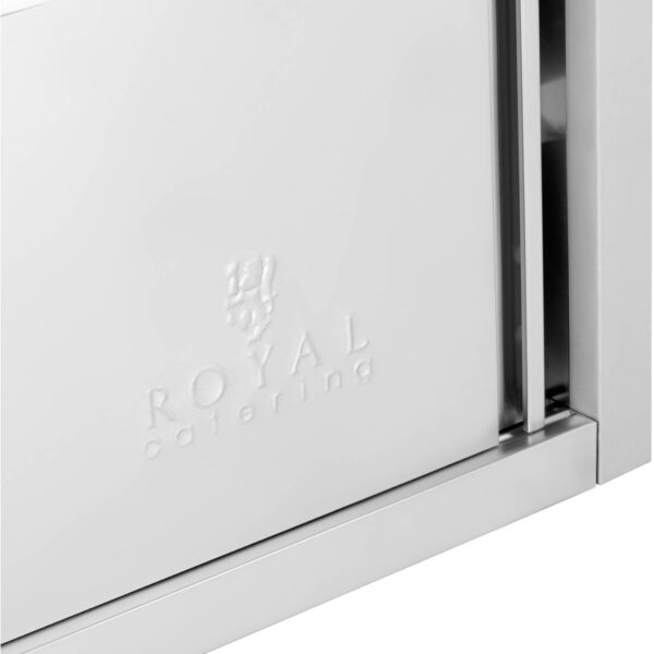 Szafa ścienna gastronomiczna z drzwiami przesuwanymi STAL 150 kg 120 x 40 x 50 cm 2 10012561 2