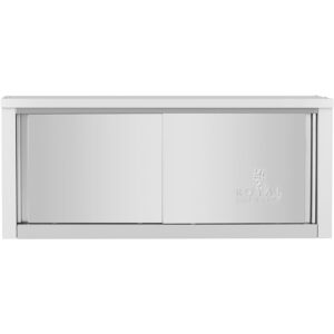 Szafa ścienna gastronomiczna z drzwiami przesuwanymi STAL 150 kg 120 x 40 x 50 cm 9 Szafa ścienna gastronomiczna z drzwiami przesuwanymi STAL 150 kg 120 x 40 x 50 cm - obrazek 4
