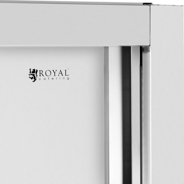 Szafa gastronomiczna magazynowa ze stali nierdzewnej drzwi suwane 120 kg 80 x 50 x 180 cm 2 10012593 2