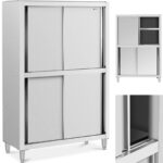 10012595 szafa gastronomiczna magazynowa ze stali nierdzewnej drzwi suwane 120 kg 120 x 50 x 180 cm ean 4062859083425 hurtownia sklep tanio