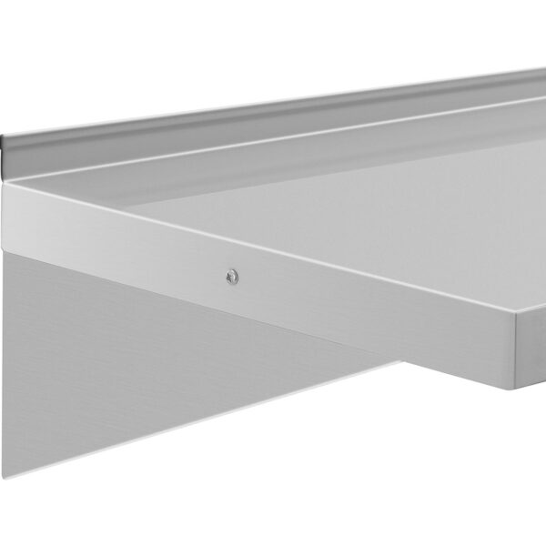 Półka ścienna wisząca kuchenna ze stali do 80 kg 100 x 40 cm 3 10012689 3