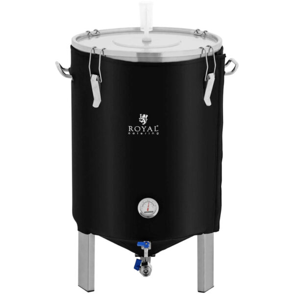 Pojemnik kocioł fermentacyjny fermentator do piwa wina z izolacją 0-40C 60 l 3 10012890 4