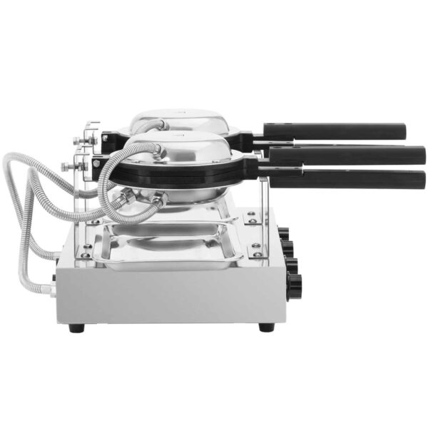 Gofrownica bąbelkowa podwójna do gofrów bubble waffle TEFLON 2 x 1400 W 5 10012896 5