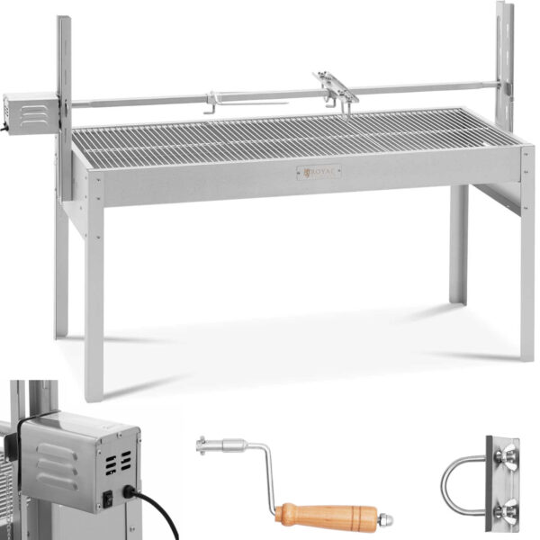 10012927-grill-weglowy-z-roznem-obrotowym-elektrycznym-do-pieczenia-prosiaka-13-w-40-kg-127-cm-ean-4062859173515-hurtownia-dystrybutor 10012927 grill weglowy z roznem obrotowym elektrycznym do pieczenia prosiaka 13 w 40 kg 127 cm ean 4062859173515 hurtownia dystrybutor