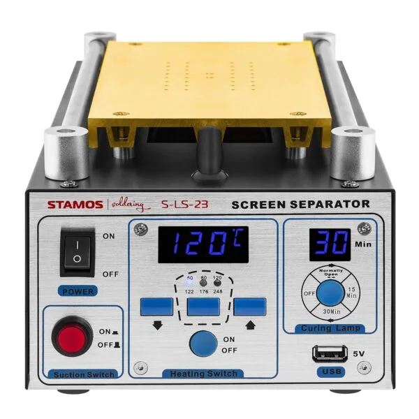 Podgrzewacz separator serwisowy do naprawy ekranów LCD do 8 cali Stamos Soldering S-LS-23 2 10020145 2