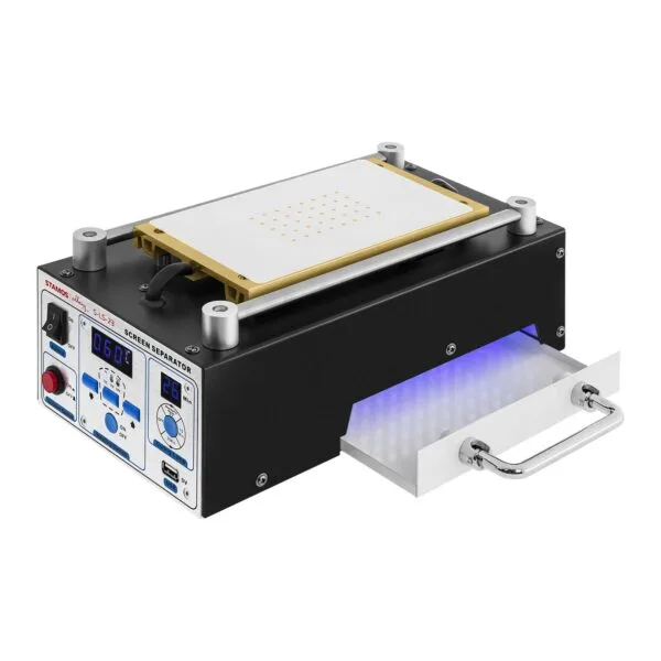 Podgrzewacz separator serwisowy do naprawy ekranów LCD do 8 cali Stamos Soldering S-LS-23 5 10020145 5