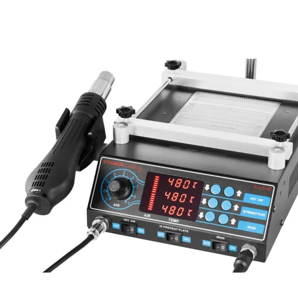 Stacja lutownicza grotowa Hot Air Preheater Stamos Soldering S-LS-10 Basic 2 10021018 2