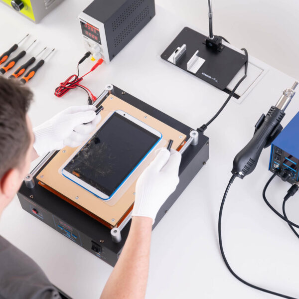Podgrzewacz separator serwisowy do naprawy wyświetlaczy smartfonów tabletów LCD do 12 cali 4 10021045 4