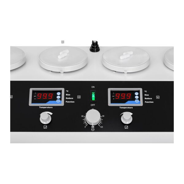 Mieszadło magnetyczne laboratoryjne 99deg C timer 6 stanowisk + mieszadełka 3 10030253 3