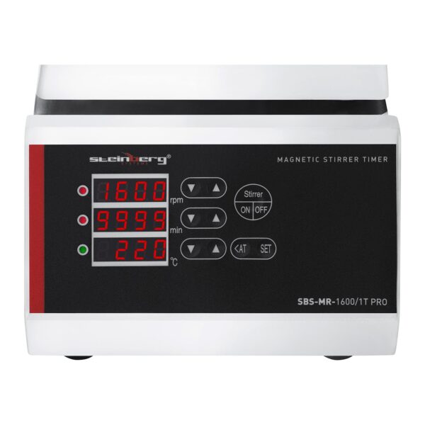 Mieszadło magnetyczne laboratoryjne 220deg C timer + mieszadełka 3 10030257 3