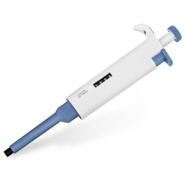 Mikropipeta jednokanałowa laboratoryjna 100-1000 µl + 100 końcówek 1 10030259 mikropipeta pipeta automatyczna jednokanalowa 1000 sbs pip100 1