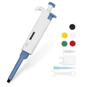 Mikropipeta jednokanałowa laboratoryjna 100-1000 µl + 100 końcówek 4 Mikropipeta jednokanałowa laboratoryjna 100-1000 µl + 100 końcówek - obrazek 1