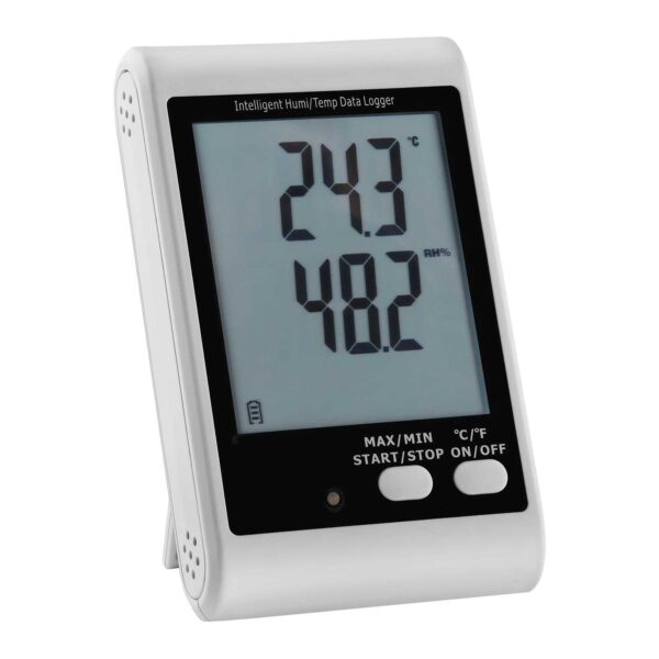 Termohigrometr rejestrator temperatury i wilgotności zakres 0 - 100% -35 - 70deg C USB 3 10030316 3