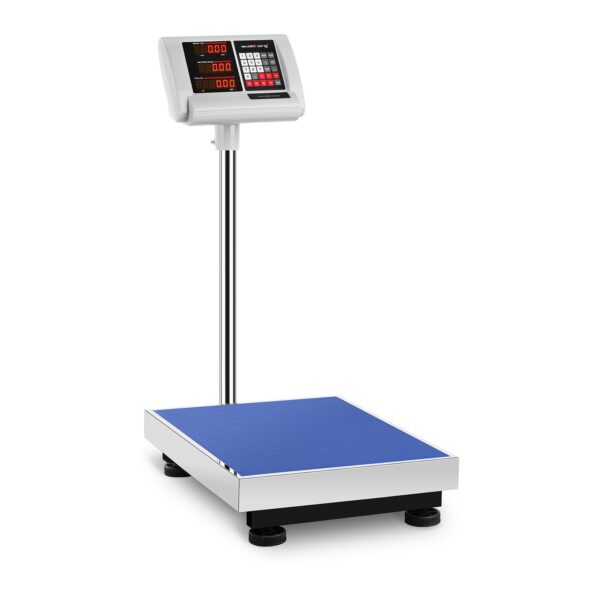 Waga platformowa magazynowa licząca 40x50cm zasilacz + akumulator 300kg / 50g 1 10030325 1